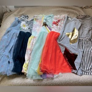 Lot of girls’ summer dresses